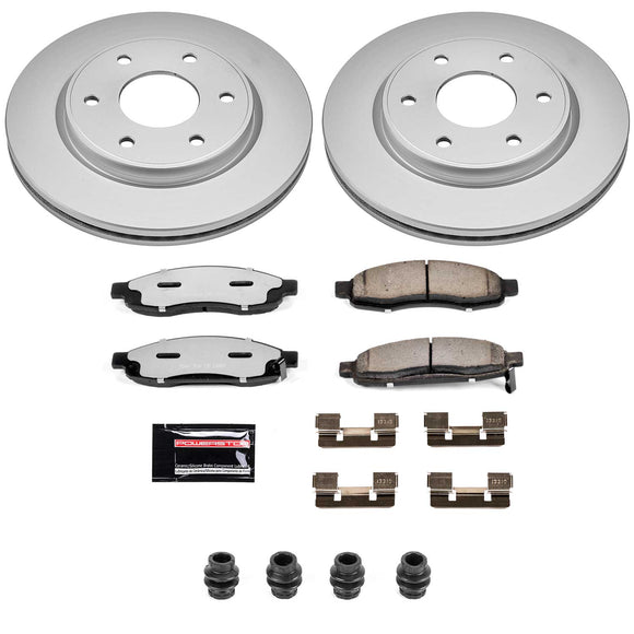 Z36 Truck & Tow Premium Carbon-Fiber Ceramic Brake Pad and Fully Coated Rotor Ki