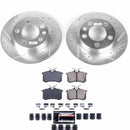 PowerStop Z23 Daily Driver Carbon-Fiber Ceramic Brake Pad and Drilled & Slotted