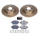 PowerStop OE Stock Replacement Low-Dust Ceramic Brake Pad and Rotor Kit