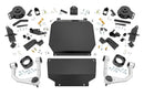 Rough Country 3.5" Lift Kit Rear Air Ride For Toyota Tundra 4WD 22-23