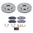 PowerStop Track Day Spec High-Performance Brake Pad and Rotor Kit