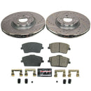 PowerStop Z23 Daily Driver Carbon-Fiber Ceramic Brake Pad and Drilled & Slotted