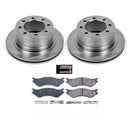 PowerStop OE Stock Replacement Low-Dust Ceramic Brake Pad and Rotor Kit