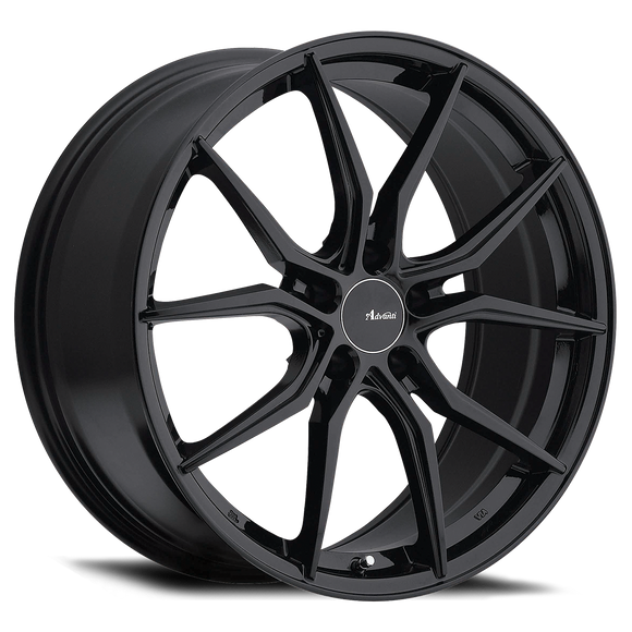 19x8.5 Advanti Hybris Wheel/Rim 5x108 5-108 19-8.5 ET45 Black
