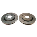 PowerStop Evolution Drilled & Slotted Zinc Plated Rotors Pair
