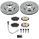 PowerStop OE Stock Replacement Low-Dust Ceramic Brake Pad and Rotor Kit