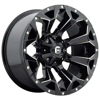 17x9 Fuel Off-Road D576 Assault Gloss Black Milled 6x135 ET2 CB106.1 Wheel Rim