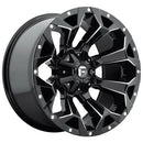 17x9 Fuel Off-Road D576 Assault Gloss Black Milled 6x135 ET2 CB106.1 Wheel Rim