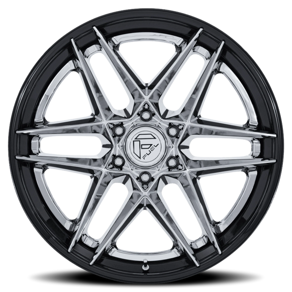 20x10 Fuel Off-Road Flight Chrome Wheel 6x139.7 ET-18 CB106.1