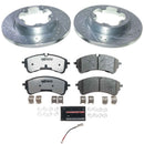 PowerStop Z36 Carbon-Fiber Ceramic Brake Pad with Drilled and Slotted Rotor Kit