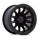 20x10 Fuel Off-Road FC866 Piston Blackout W/ Gloss Black Lip 6x135 ET-18 Wheel