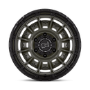 17x9 Black Rhino Legion Olive Drab Green Black Lip 6x139.7 ET0.00 Wheel