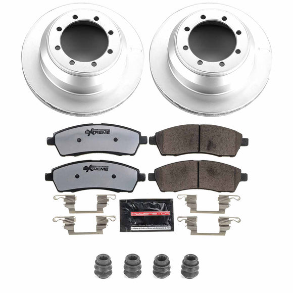 Z36 Truck & Tow Premium Carbon-Fiber Ceramic Brake Pad and Fully Coated Rotor Ki