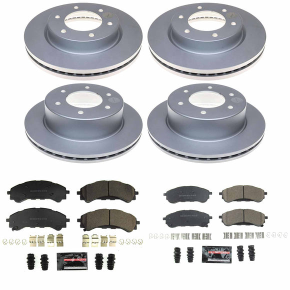 Z23 Daily Driver Premium Carbon-Fiber Ceramic Brake Pad and Fully Coated Rotor K