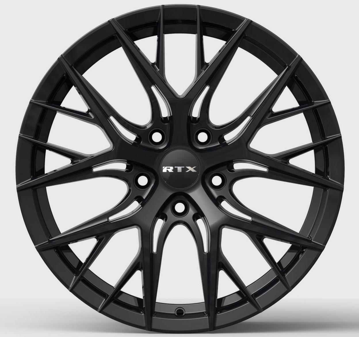 18x8 RTX Valkyrie Gloss Black 5x114.3 ET40 wheel/rim