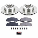 PowerStop OE Stock Replacement Low-Dust Ceramic Brake Pad and Rotor Kit