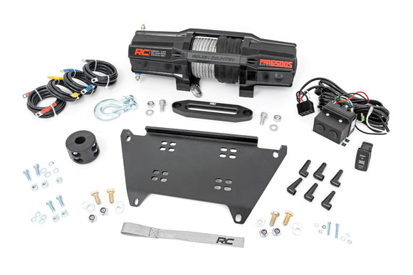 Rough Country RS6500S Winch Mount Kit For Polaris Ranger 1000 Ranger XP 1000
