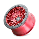 17x9 Dirty Life DT-1 Crimson Candy Red 5x127 ET-12 CB78.1 Wheel Rim