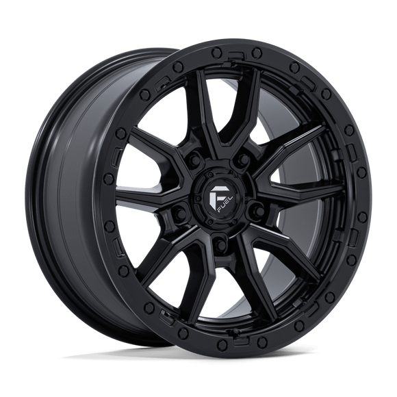 18x9 Fuel Off-Road D679 Rebel Matte Black 5x139.7 ET1 CB78.1 Wheel Rim