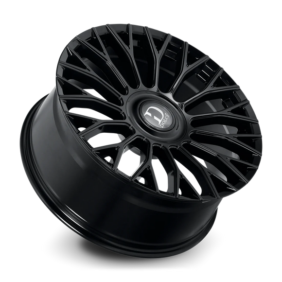 22x9 Dolce ROMA Glossy Black Wheel 5x112 ET35 CB73.1