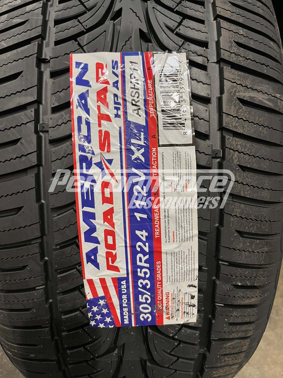 305/35R24 American Roadstar HP A/S 112V BSW SL 305 35 24 3053524
