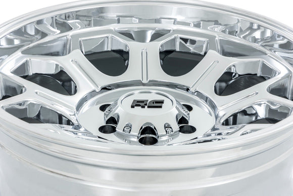 22x12 Rough Country 77 Series Chrome 8x170 ET-44 Wheel Rim