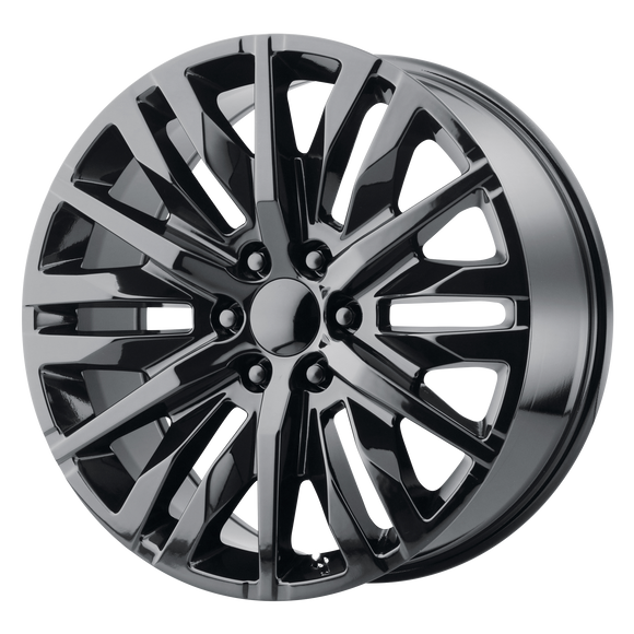 22X9 Performance Replicas PR198 Gloss Black 6X139.7 6X5.5 ET28 Wheel Rim