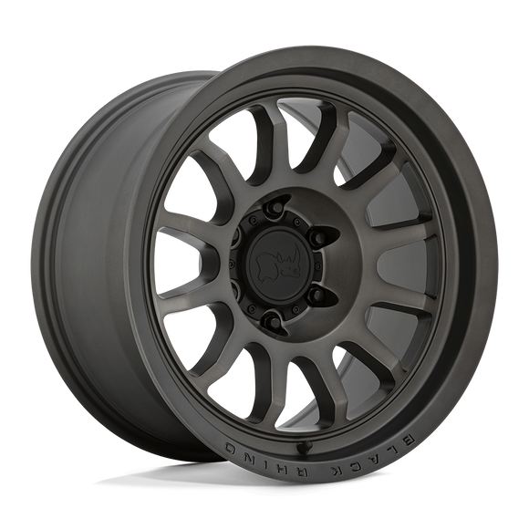 17X9.5 Black Rhino RAPID Matte Brushed Gunmetal 5X127 ET-18 wheel/rim