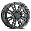 17x8 Raceline 956B Satin Black 5x114.3 5x4.5 ET30 Wheel Rim