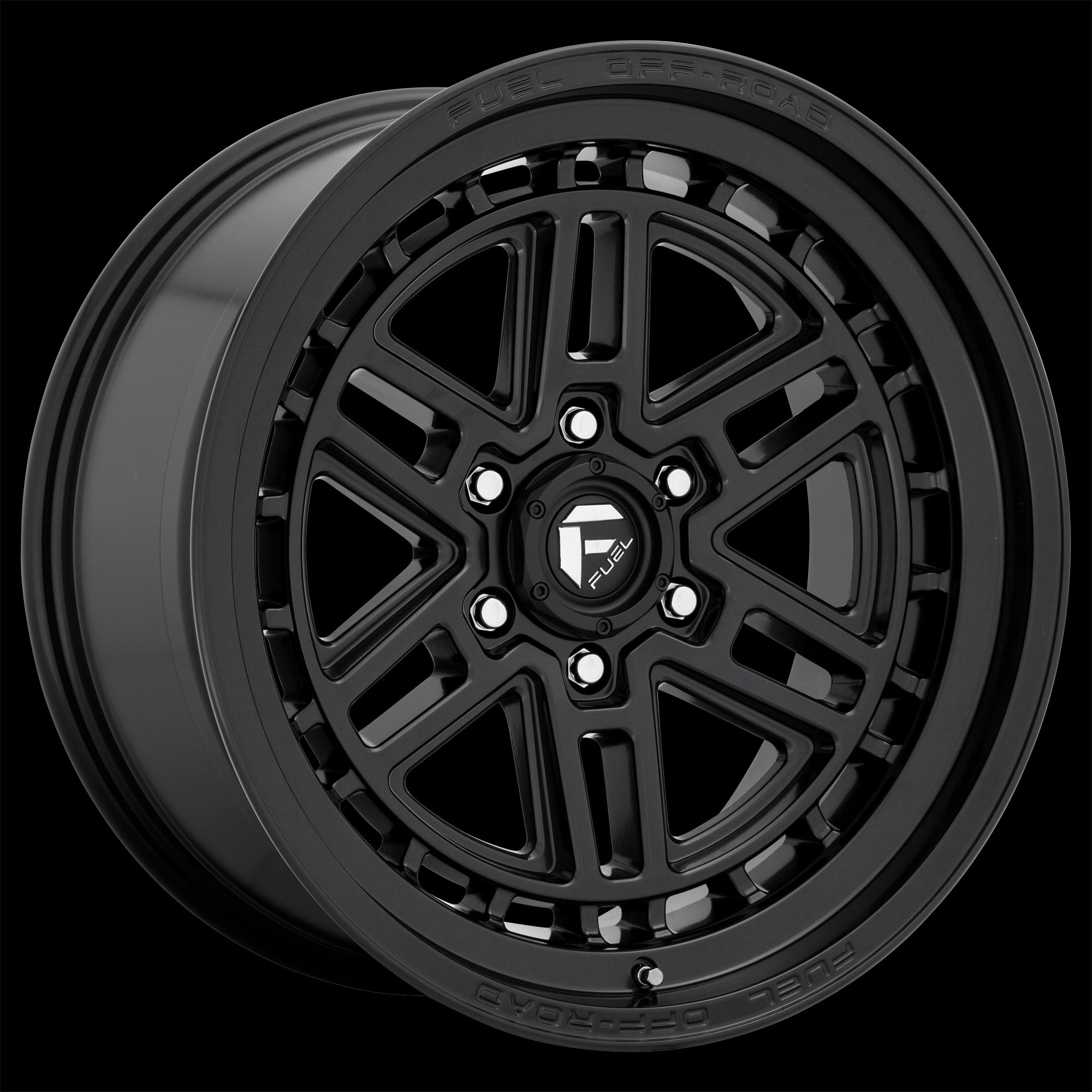 17X9 Fuel D667 NITRO Matte Black 6X139.7 ET1 wheel/rim