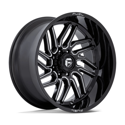 24x12 Fuel Off-Road D807 Hurricane Black 8x165.1 ET-44 CB125.1 Wheel Rim