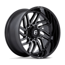 24x12 Fuel Off-Road D807 Hurricane Black 8x165.1 ET-44 CB125.1 Wheel Rim