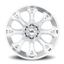 24x14 Hardrock BloodShot Xposed Chrome 6x139.7 ET-76 wheel/rim-1