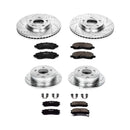 PowerStop Z23 Daily Driver Carbon-Fiber Ceramic Brake Pad and Drilled & Slotted