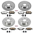 PowerStop Z26 Street Performance Ceramic Brake Pad and Drilled & Slotted Rotor K
