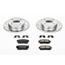 PowerStop Z23 Daily Driver Carbon-Fiber Ceramic Brake Pad and Drilled & Slotted