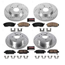 PowerStop Z23 Daily Driver Carbon-Fiber Ceramic Brake Pad and Drilled & Slotted