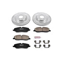 PowerStop Z23 Daily Driver Carbon-Fiber Ceramic Brake Pad and Drilled & Slotted