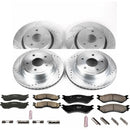 PowerStop Z23 Daily Driver Carbon-Fiber Ceramic Brake Pad and Drilled & Slotted