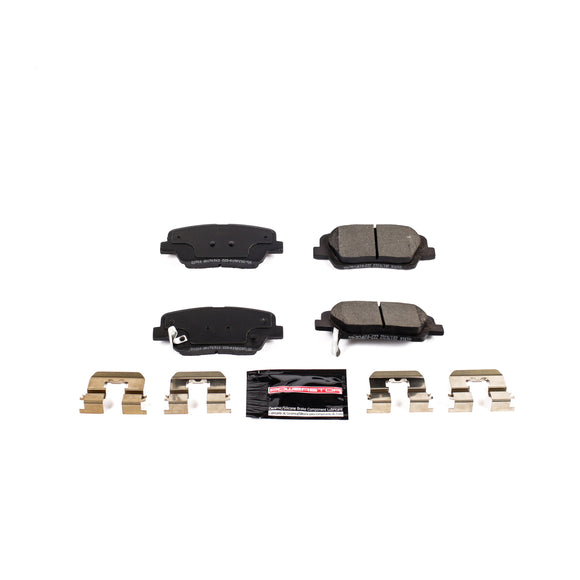 PowerStop Z23 Evolution Sport Carbon-Fiber Brake Pads With Hardware