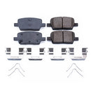 PowerStop Z17 Evolution Ceramic Brake Pads With Hardware