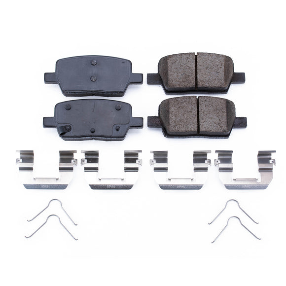 PowerStop Z17 Evolution Ceramic Brake Pads With Hardware