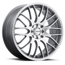 15x6.5 Maxxim Winner Silver 4x100 4x114.3 4x4.5 ET38 Wheel Rim-4