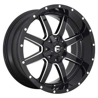 18X9 Fuel D610 Maverick Gloss Black Milled 8X170 ET1 wheel/rim