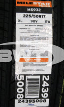 Milestar MS932 All-Season Tire(s) 225/50R17 225/50-17 50R R17 2255017-9