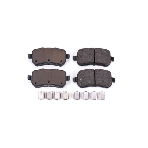PowerStop Z17 Evolution Ceramic Brake Pads With Hardware