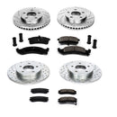 PowerStop Z23 Daily Driver Carbon-Fiber Ceramic Brake Pad and Drilled & Slotted