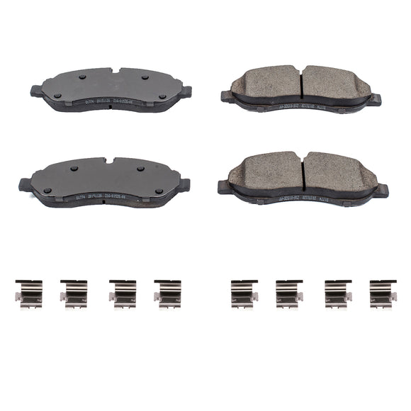 PowerStop Z17 Evolution Ceramic Brake Pads With Hardware