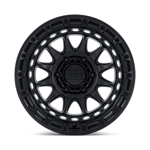 18x9 KMC KM556 Crux Blackout 8x165.1 ET0 CB125.1 Wheel Rim