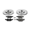 PowerStop Z23 Daily Driver Carbon-Fiber Ceramic Brake Pad and Drilled & Slotted